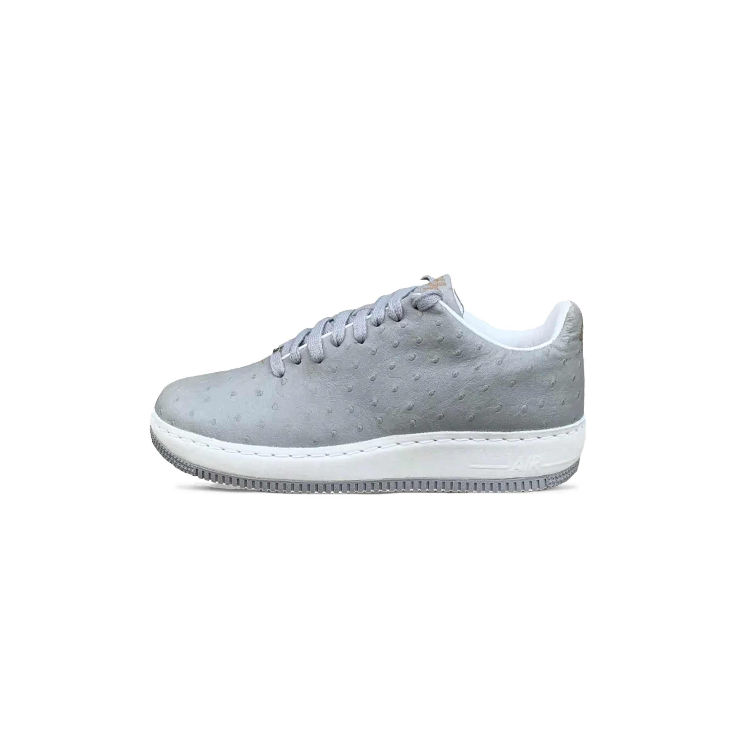 NIKE AIR FORCE 1 LOW SUPREME SEAMLESS OSTRICH STEALTH 312685-011